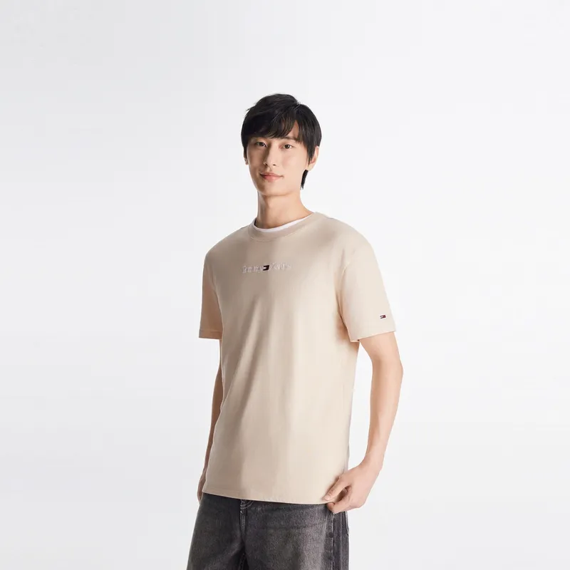 Tommy Hilfiger SS23 T Shirt Men's Khaki-2