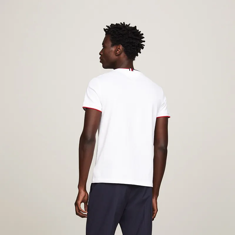 Tommy Hilfiger Logo embroidered Polo Shirt-5