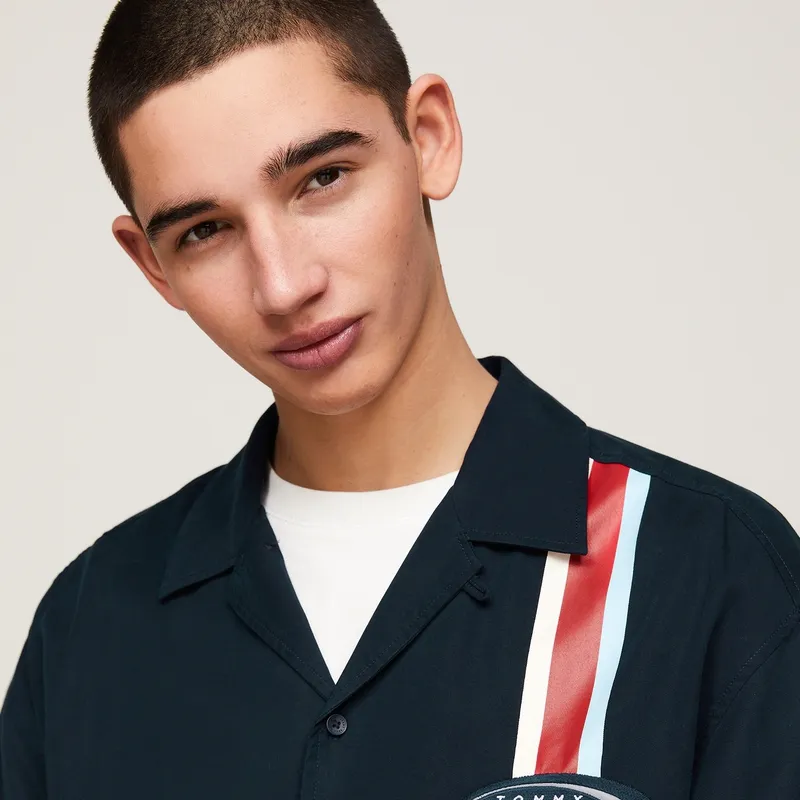 Tommy Hilfiger Shirt Men's Navy Blue-5