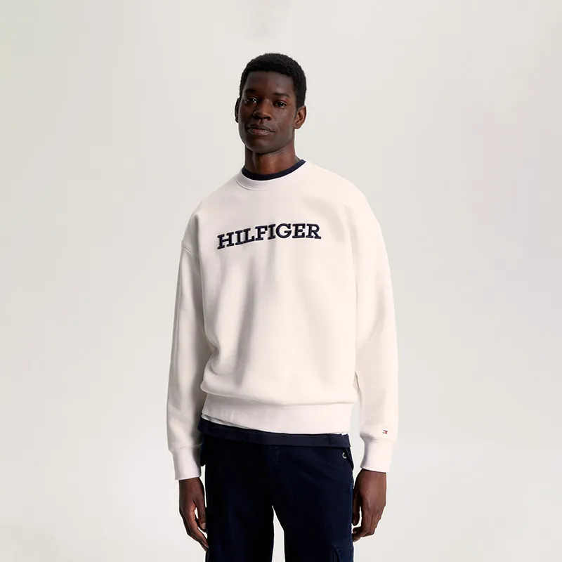Tommy Hilfiger Logo-print Cotton-blend Sweatshirt-2