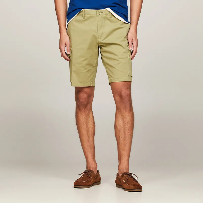 Tommy Hilfiger Casual Shorts Men's Gray Green-2