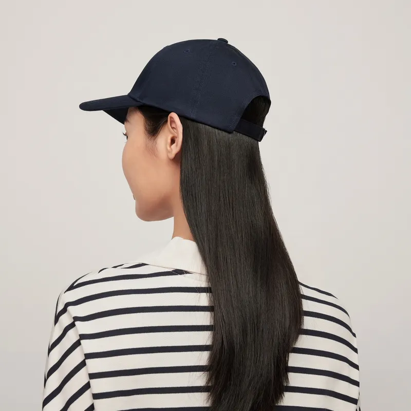Tommy Hilfiger Cotton Baseball Caps Women's Navy Blue-3