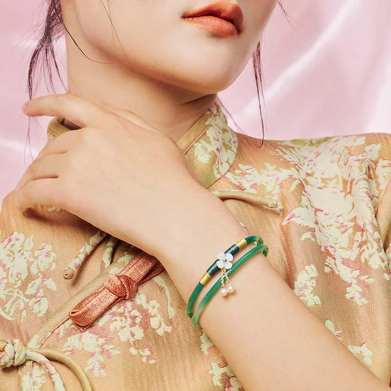 Worship Jade Bangles Women's-7