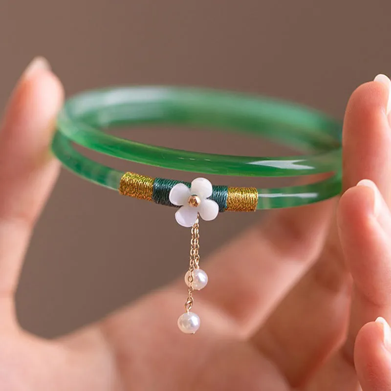 Worship Jade Bangles Women's-4