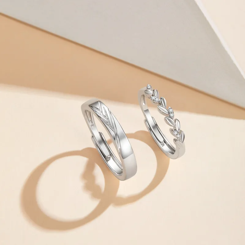 Worship Synthetic Cubic Zirconia Rings Unisex-1