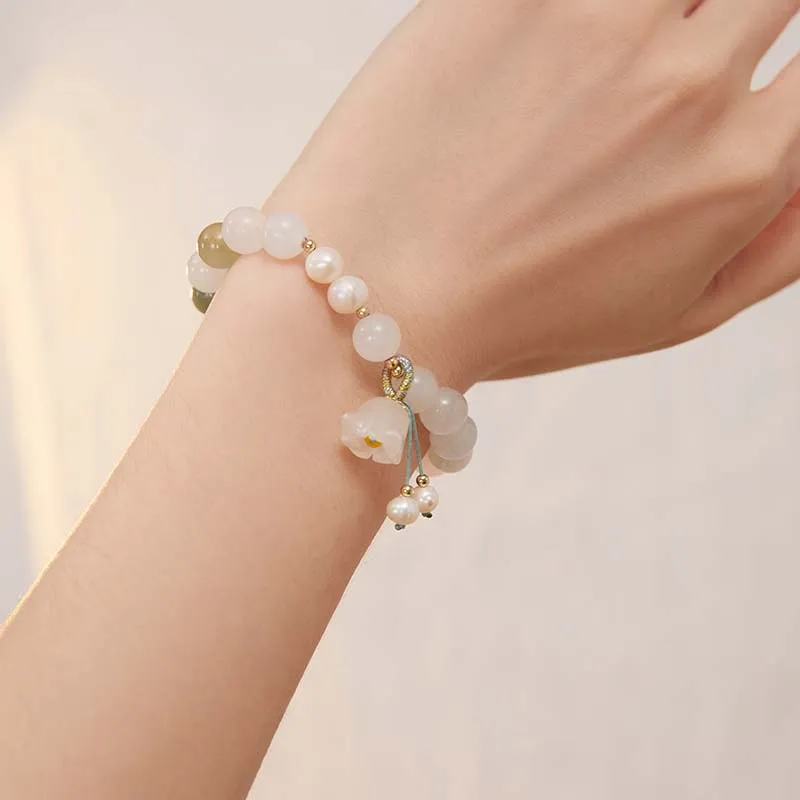 Worship Crystal Stone Bracelets Unisex-3
