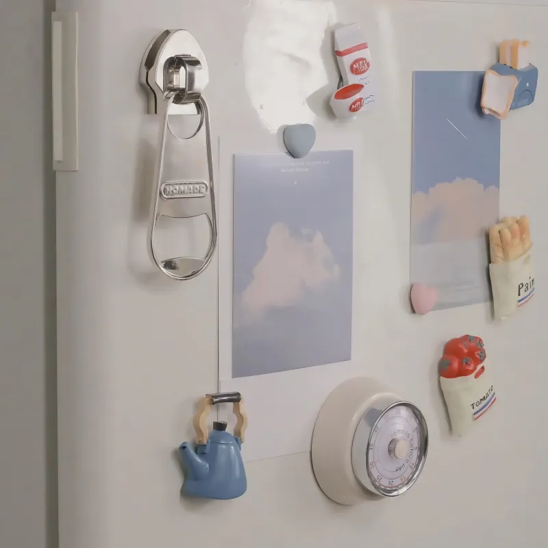 Shit Creative Zip Closure Bottle Opener Practical Instagram Style-5