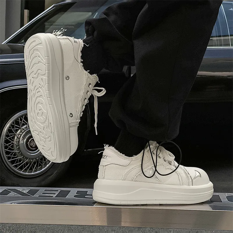 WEISHIBANGWEI Canvas Shoes Men's-14