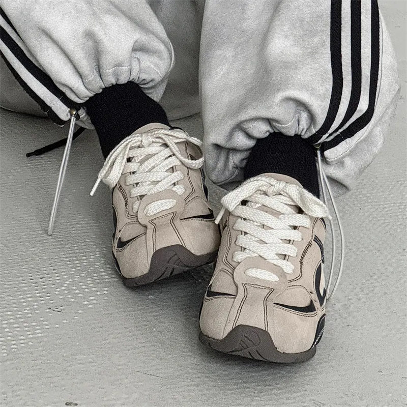 WEISHIBANGWEI Low Top Casual Shoes Men's Sand-4