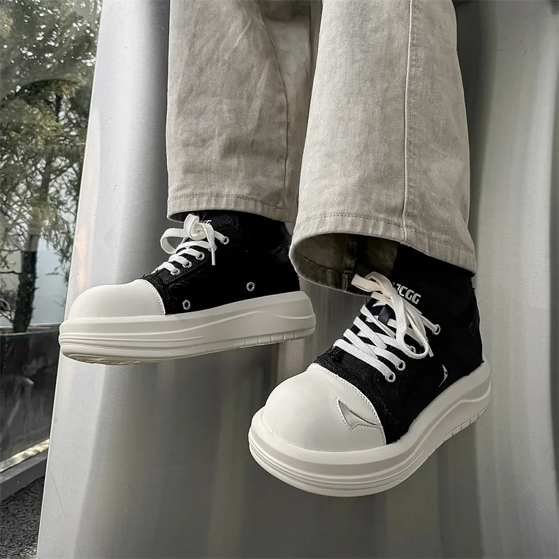 WEISHIBANGWEI Canvas Shoes Men's-5