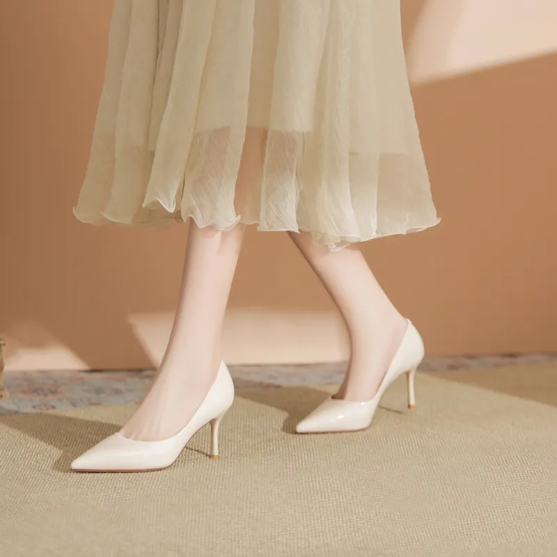 WEISHIBANGWEI Slim Heel High Heels 5.5CM7.5CM Women's-8