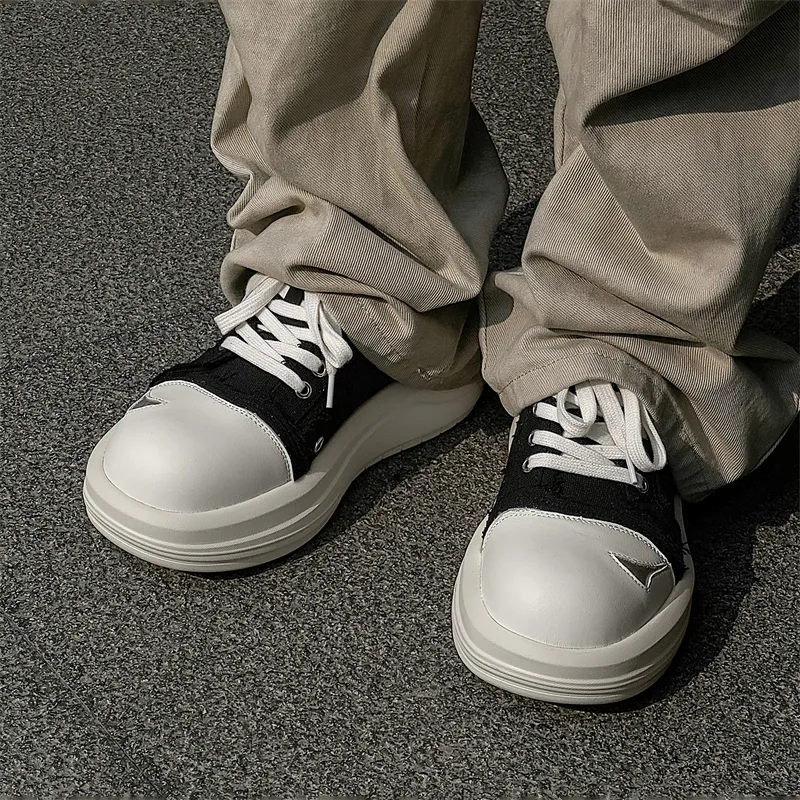 WEISHIBANGWEI Canvas Shoes Men's-3