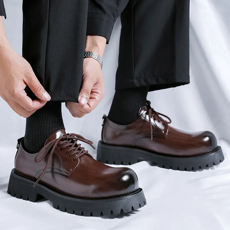 WEISHIBANGWEI Casual Shoes Men's Black-13