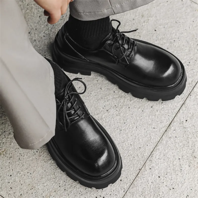 WEISHIBANGWEI Casual Shoes Men's Black-2