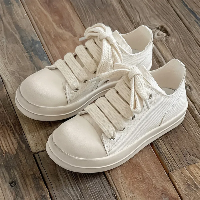 WEISHIBANGWEI Low Top Canvas Shoes Men's-1