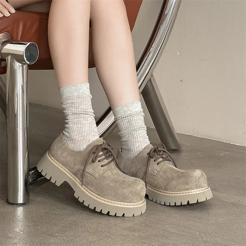 WEISHIBANGWEI Low Top Casual Shoes Unisex Khaki-3
