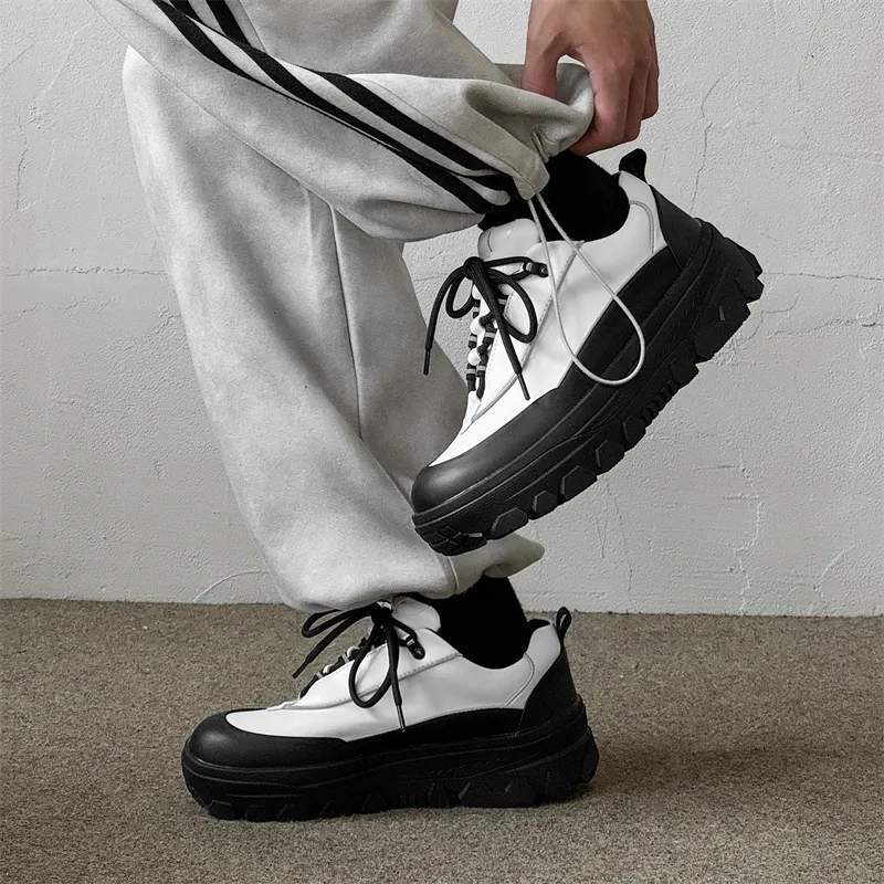 WEISHIBANGWEI Casual Shoes Men's White-4
