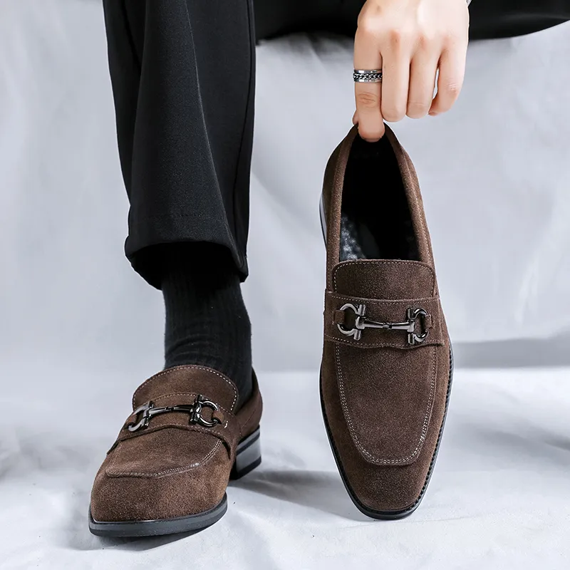 WEISHIBANGWEI Loafers Men-8