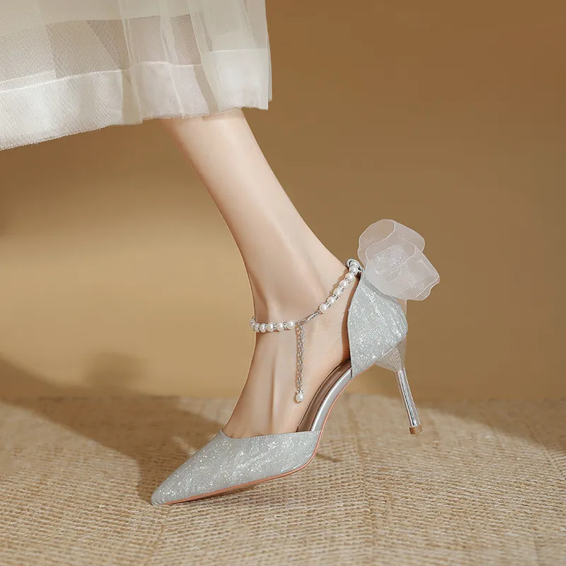 WEISHIBANGWEI Slim Heel High Heels Women's-9