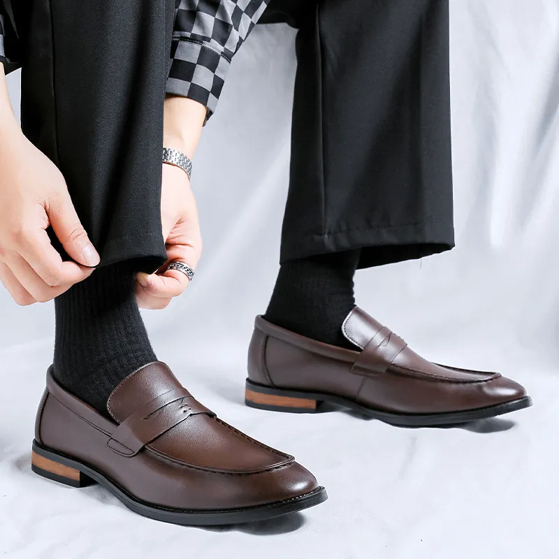 WEISHIBANGWEI Loafers Men-9