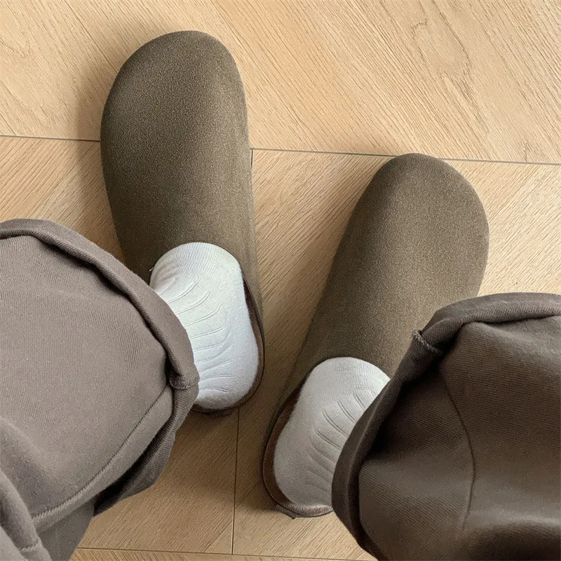 WEISHIBANGWEI Slip Resistant Wrap toe Slippers Unisex-4