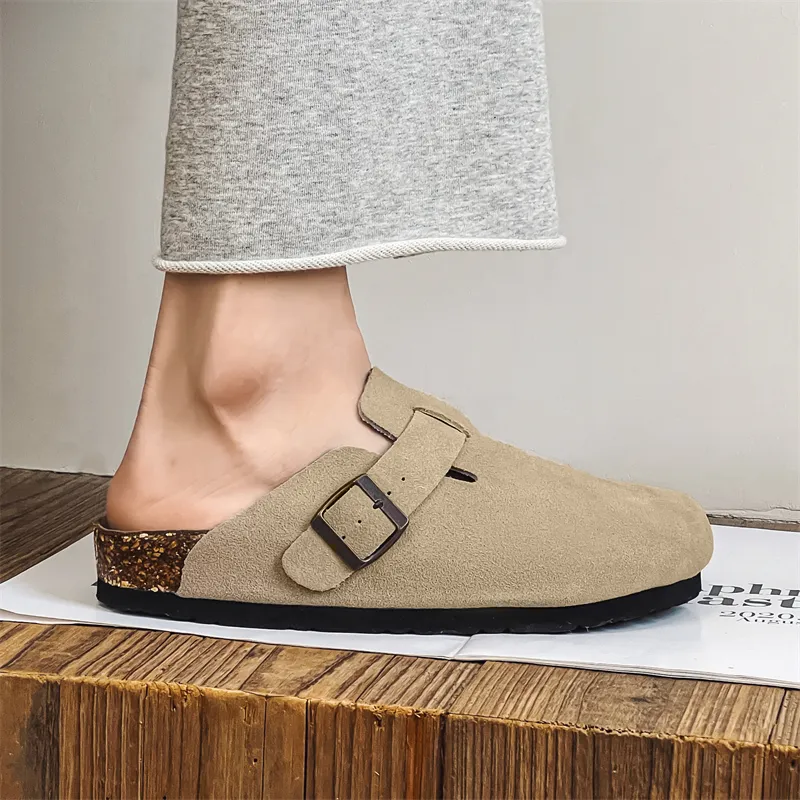 WEISHIBANGWEI Wrap toe Slippers Unisex-7