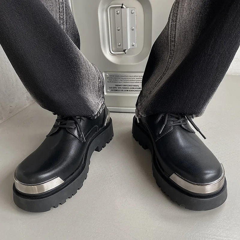 WEISHIBANGWEI Casual Shoes Men's Black-11