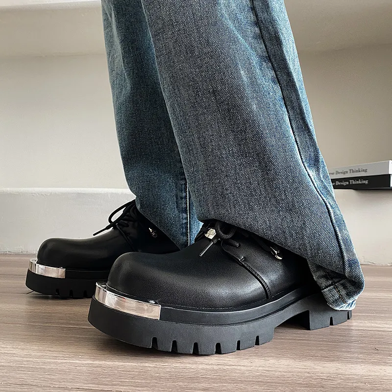 WEISHIBANGWEI Casual Shoes Men's Black-2
