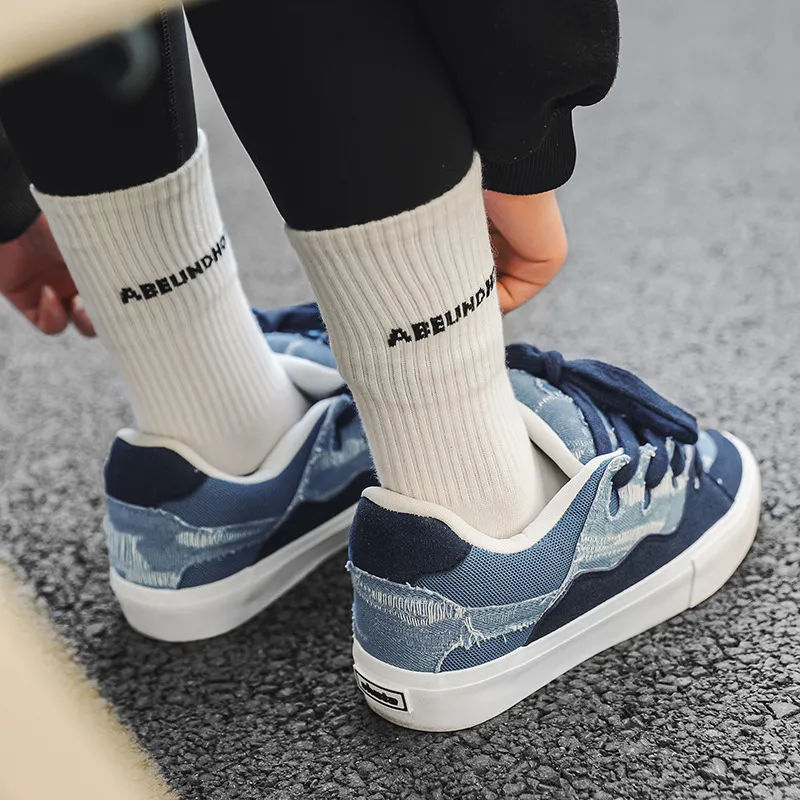WEISHIBANGWEI Wear resistant Lightweight Breathable And Non slip. Low Top Skateboard Shoes Unisex-8