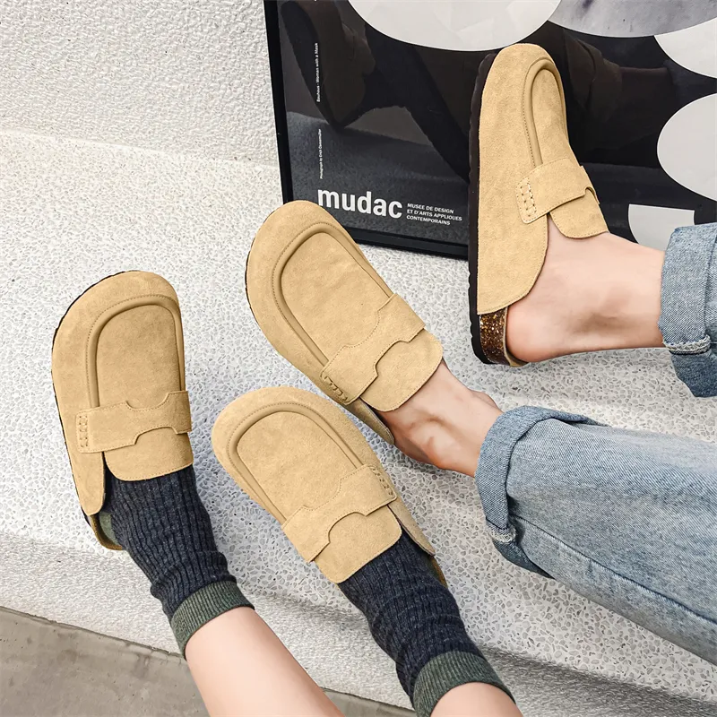 WEISHIBANGWEI Wrap toe Slippers Unisex-9