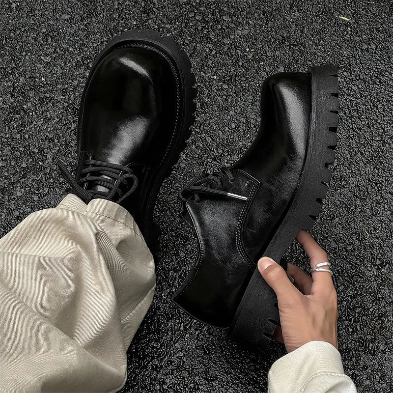 WEISHIBANGWEI Casual Shoes Unisex Black-1