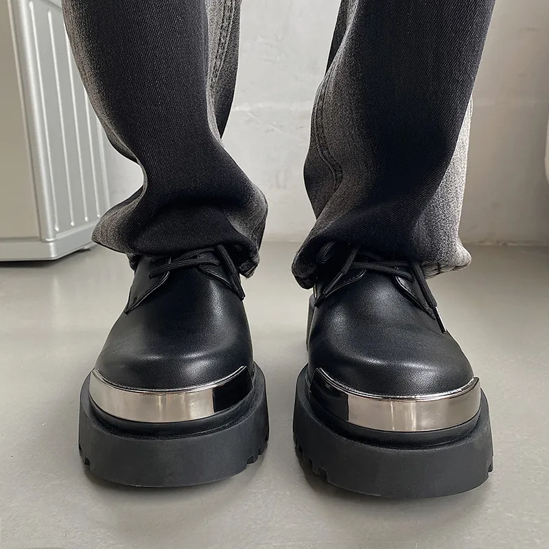 WEISHIBANGWEI Casual Shoes Men's Black-8