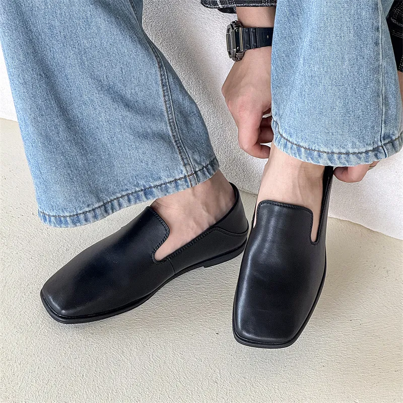 WEISHIBANGWEI Casual Shoes Men's Black-2