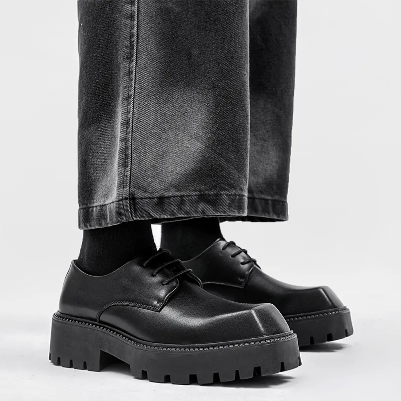 WEISHIBANGWEI Casual Shoes Men's Black-1