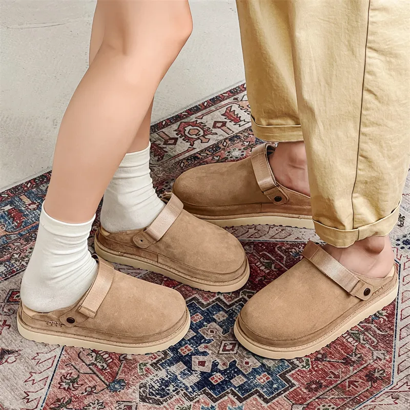 WEISHIBANGWEI Slip Resistant Wrap toe Slippers Unisex-5