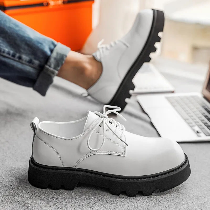 WEISHIBANGWEI Casual Shoes Men's Black-11