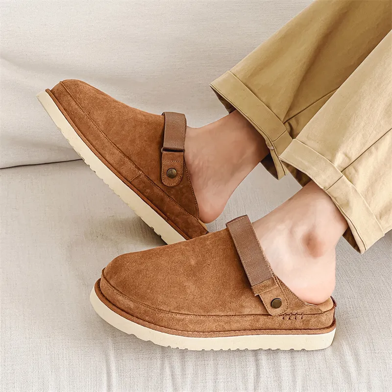 WEISHIBANGWEI Slip Resistant Wrap toe Slippers Unisex-11