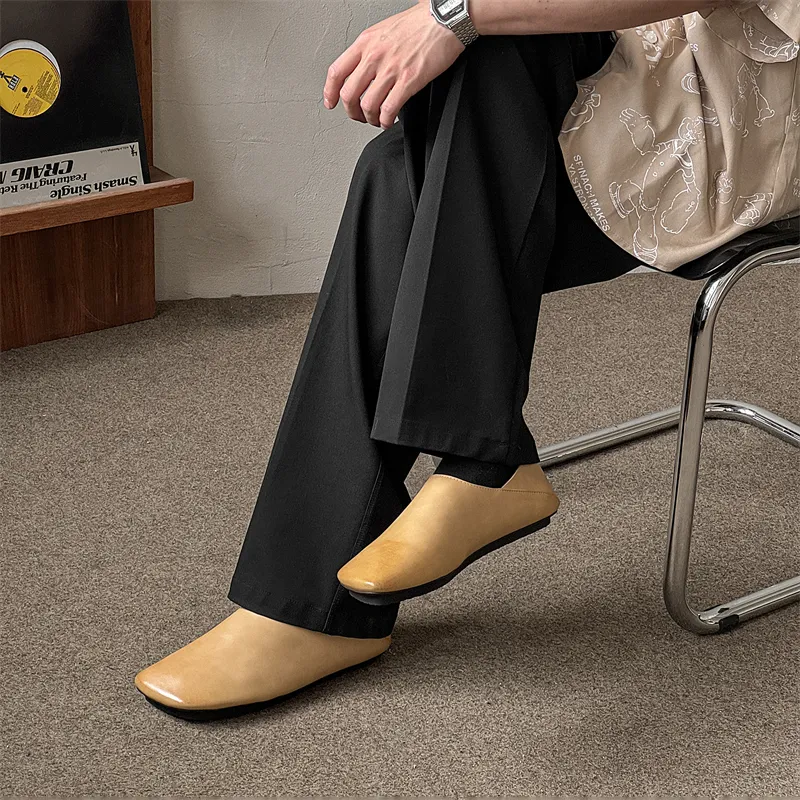 WEISHIBANGWEI Low Top Casual Shoes Unisex Yellow-3