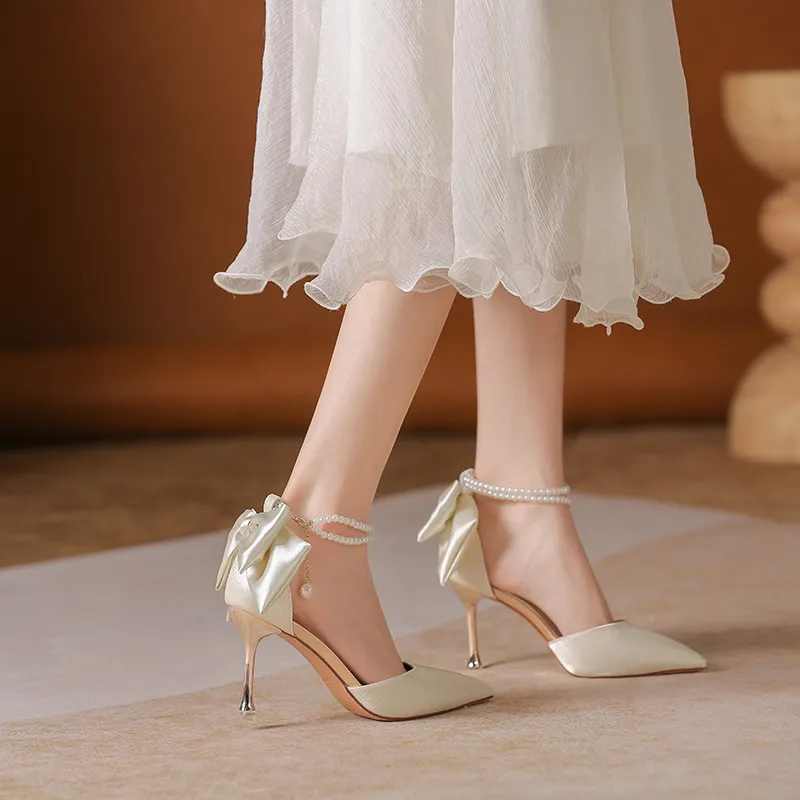 WEISHIBANGWEI Slim Heel High Heels Women's-9