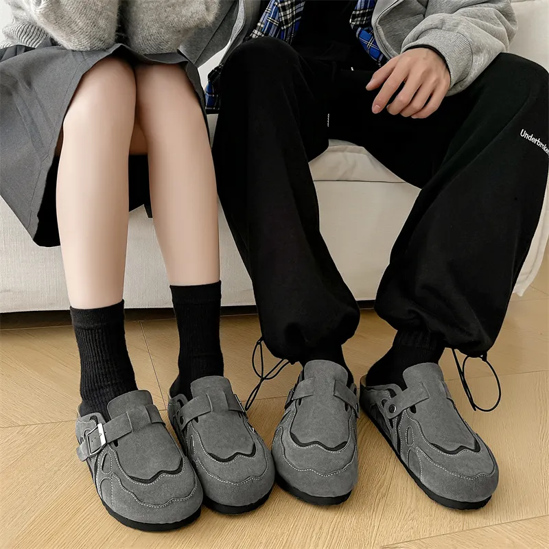 WEISHIBANGWEI Wrap toe Slippers Unisex-13