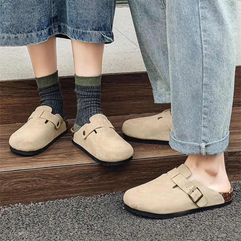 WEISHIBANGWEI Wrap toe Slippers Unisex-4