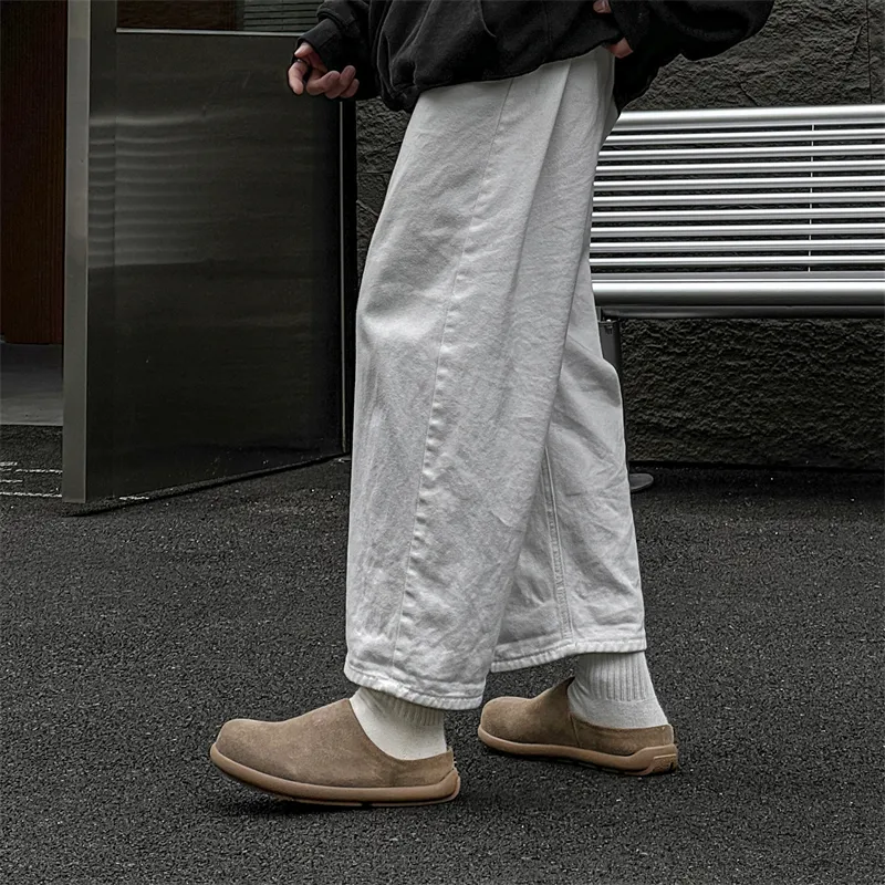WEISHIBANGWEI Rubber Sole Slip Resistant Wrap toe Slippers Unisex-24