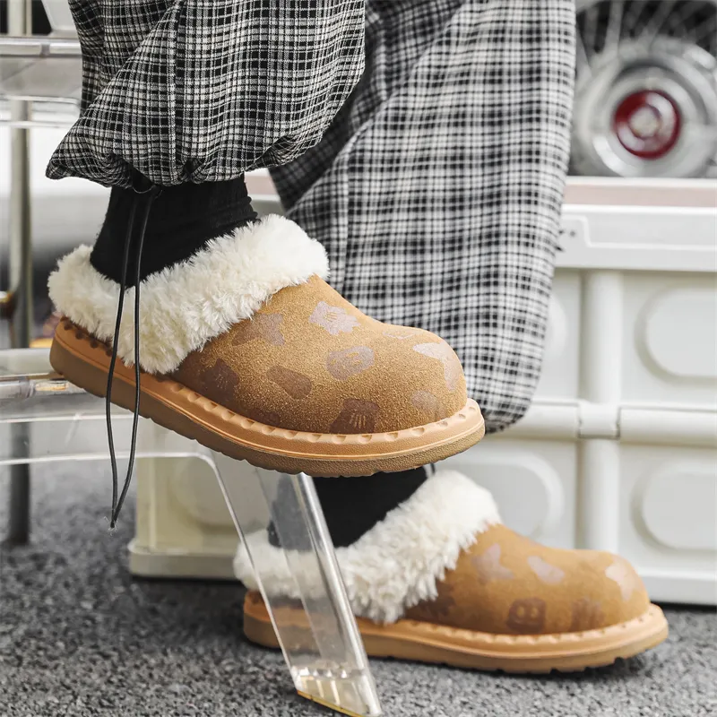 WEISHIBANGWEI Abrasion Resistant Wrap toe Slippers Unisex Chestnut-4