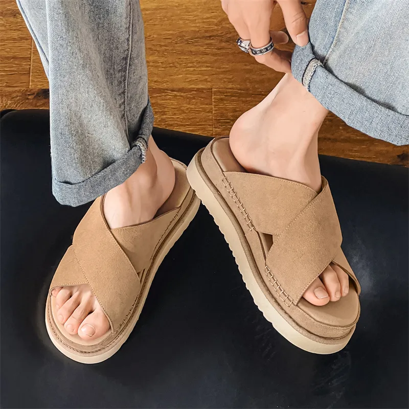 WEISHIBANGWEI EVA Slide Slippers Unisex-1
