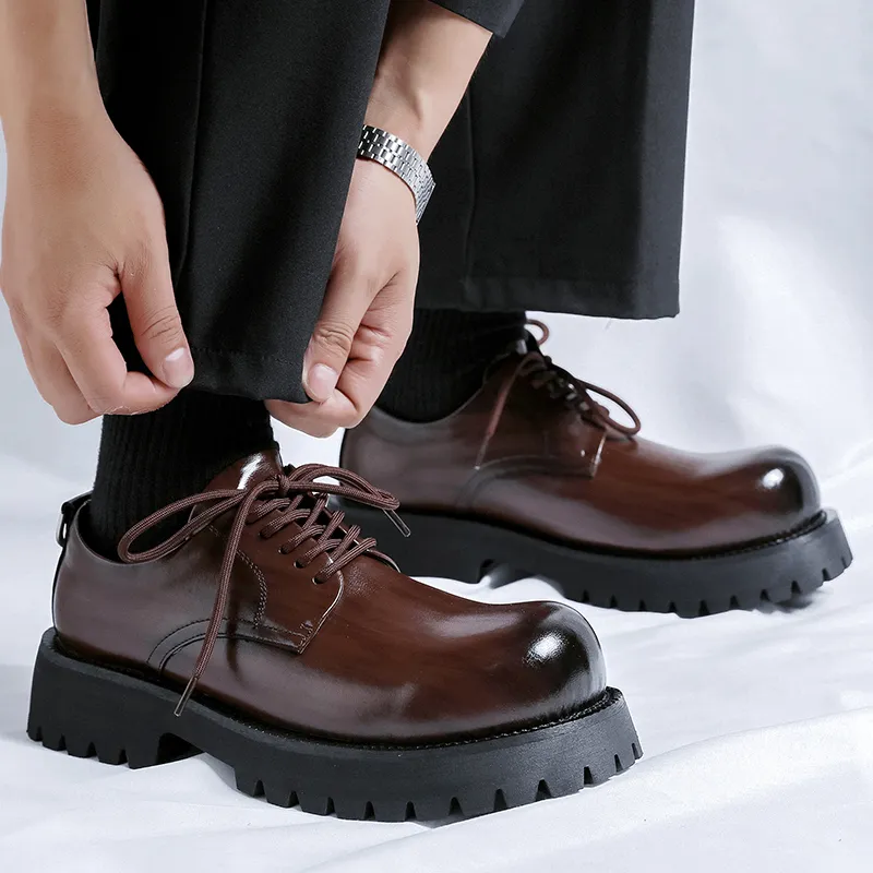 WEISHIBANGWEI Casual Shoes Men's Black-17