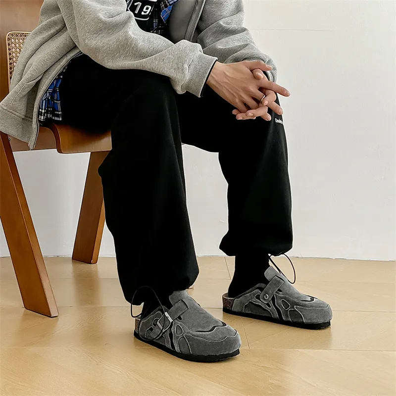 WEISHIBANGWEI Wrap toe Slippers Unisex-15
