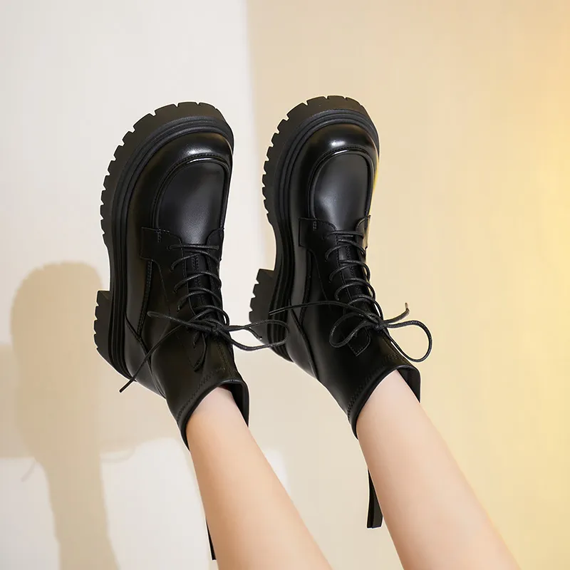 WEISHIBANGWEI Short Martin Boot Women's-9