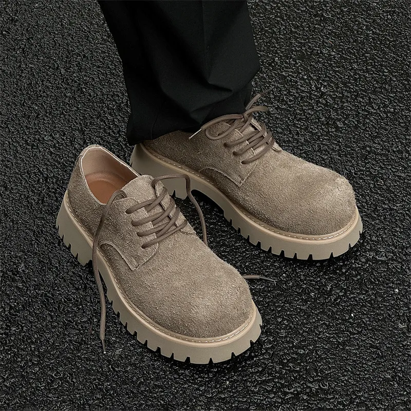 WEISHIBANGWEI Low Top Casual Shoes Unisex Khaki-7
