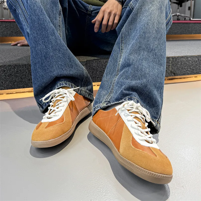 WEISHIBANGWEI Skateboard Shoes Unisex Yellow-6