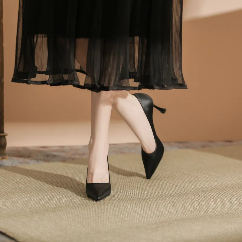 WEISHIBANGWEI Slim Heel High Heels Women's-20